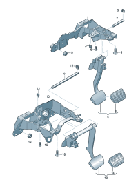 4K1723117-Bracket, pedal