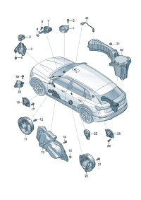 4KE035399-SPEAKER UNIT