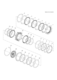 24231777-Plate, 1-2-3-4 clutch (reaction) (reaction)