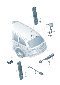 4L0035503L-Antenna assy-roof