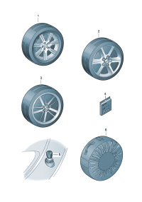 4L0073630-Rim & Tire-winter  Tire:  Apply:  Contains: Aluminium