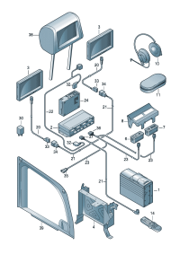 4L0035211A-Cont unit, audio