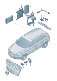 4L0907428-Camera cont unit