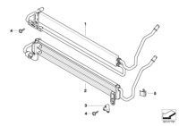 17217559960-Cooler assy, steering