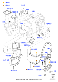 4L3Z19A706AA-Resistor assy