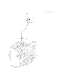 24267041-Hose, transmission ventilation (incl. 2-4)