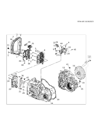 24296549-Cover, control valve (* repair kit 2)