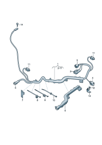 4M1971111G-Harness, for electronic control Booster-power steering  D  -06.08.2018