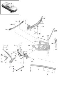 982505477A-Bracket Shaft, rear