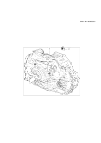 24299685-Transaxle (all wheel drive (3.47 gear ratio), (1st for design see 24293570) (transmission without ou