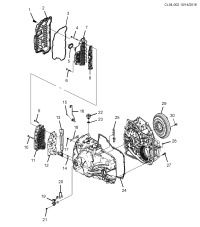 24287420-Solenoid, control (w/valve body & TCM) (t/m, seal, through connector)