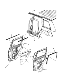 55399129AA-WEATHERSTRIP REAR DOOR BELT
