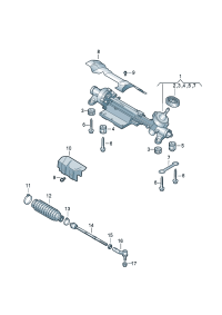 16D423051K-Strg rack & tie rod  Add-contain position: D-01.08.2013 -10.08.2015