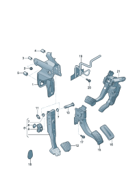 5QD723058M-Brake & clutch Pedal mechanism  D-24.10.2016