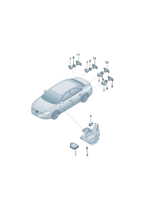 18D919064C-Controlunit, parking D-25.08.2014