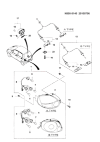 24515916-Lamp assy-rr comb