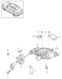 95834700829-COLUMN ASSY-STEERING