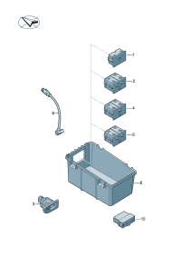 8V0035708-Interface, for external Audio source