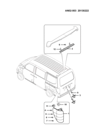 24538512-Lamp assy-rr comb
