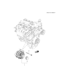 26218792-Alternator (incl 3)