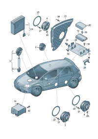 5KD035454-Speaker sub-assy