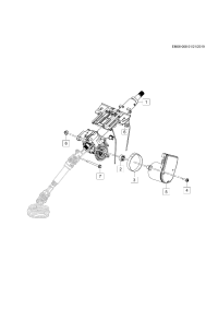 26339782-Kit, steering column repair (incl 2-5)