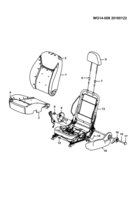24553655-Garnish, drivers seat, inner