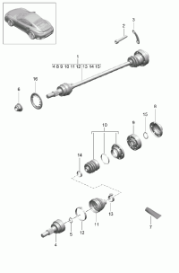 99134903803-Shaft, half swing