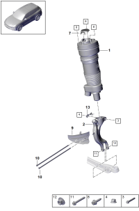 9Y0616039E-AIR SPRING SUSPENSION