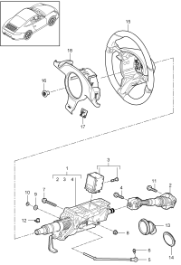 99734780381A34-Steering wheel Paddle assy-shift  Deprecated parts  D-MJ 2011 (black)