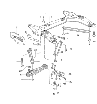 99634194101-Track control arm frt rh Complete: Bolt-eccentric Washer-eccentric And Nut, hex