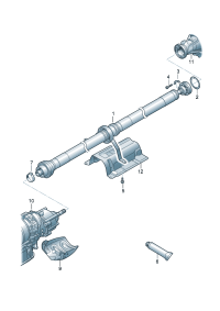 4N4521101-Propeller shaft For w/belt extension The model of   D  -28.03.2022