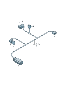 1T0971659B-Harness, for auto Gear box  D-17.01.2005