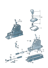 8J0713265B-Cable, shift operator
