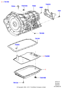 5L7Z7A191AA-Gasket, NAVIGATOR (2003-)