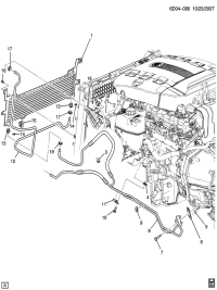 25829896-Hose, oil cooler (including 6,9, 11,19) (AC-DELCO #25829896)