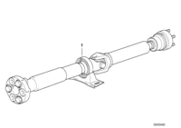 26107523783-Transmission, propeller shaft manual