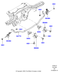 9L8Z5K484B-LINK COMPL-LATERAL