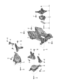 4M0399202L-Hydraulic mount
