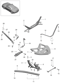 98133113104-Bracket Deprecated parts