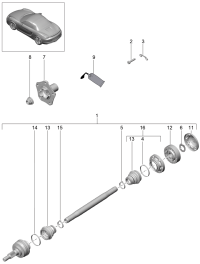 98133202451-Shaft, half swing