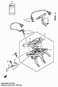 2931180K00-Motor, shift actuator
