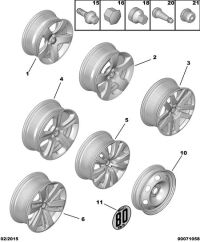 5402EK-Wheel, lwr alloy