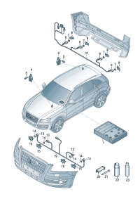 8R0919267L-Mounting Sensor