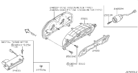 24814VD566-INDICATOR ASSY-SPEEDOMETER