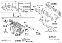 17141F2070-MANIFOLD, EXHAUST
