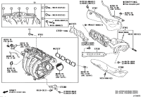 17141F2220-MANIFOLD, EXHAUST