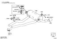 17430WAA01-PIPE ASSY, EXHAUST, TAIL