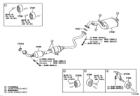 17430F2360-PIPE ASSY, EXHAUST, TAIL