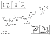 17430F2260-PIPE ASSY, EXHAUST, TAIL